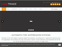 Tablet Screenshot of firetrace.com